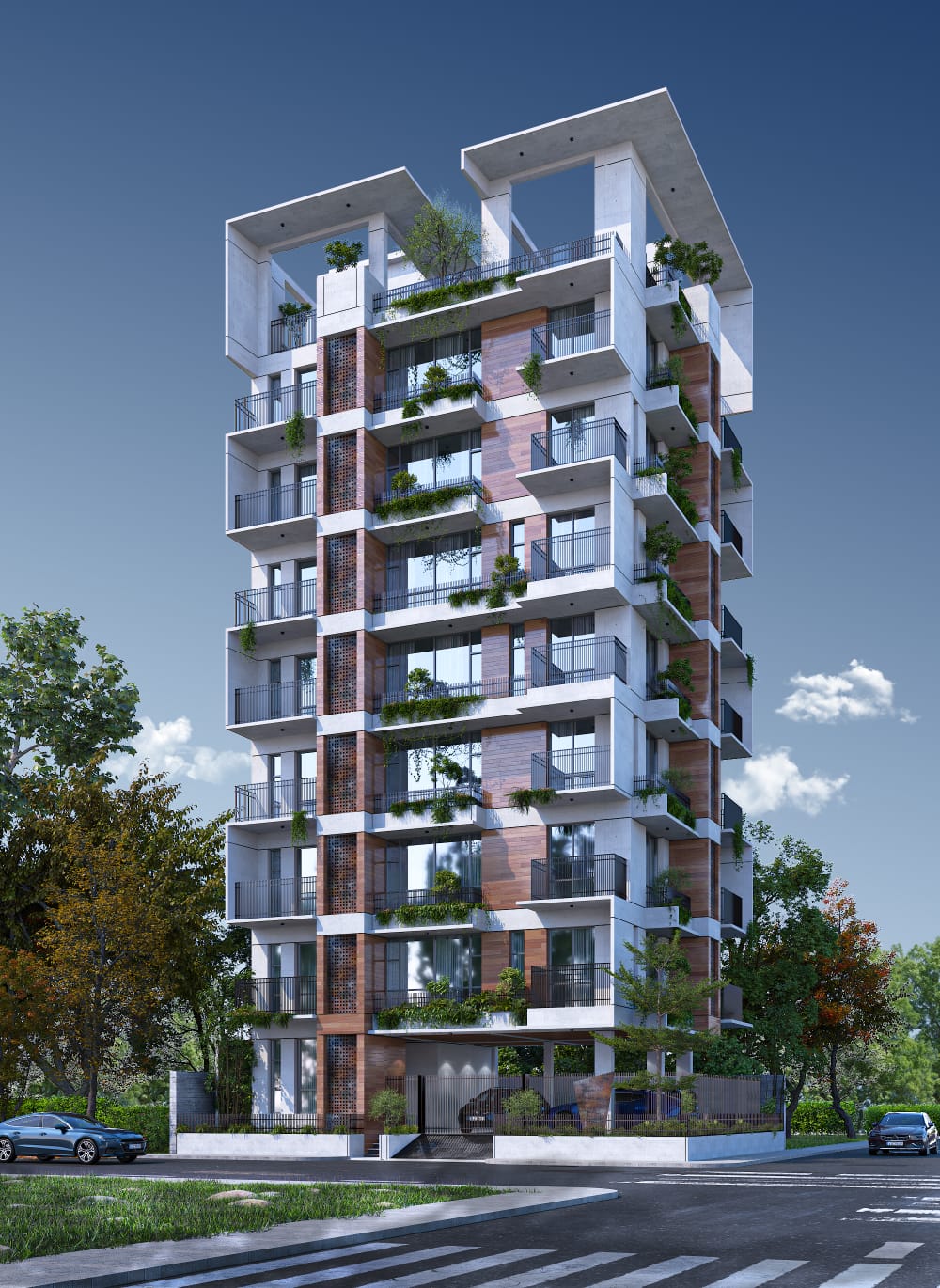 Building Project at Aftabnagar